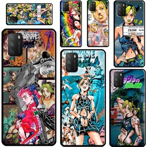 Jolyne Cujoh Stone Ocean For POCO X3 Pro M3 F1 F2 F3 Phone Case For Xiaomi Mi 11 Lite 9 10 A3 Mi 11 Ultra 10T Pro