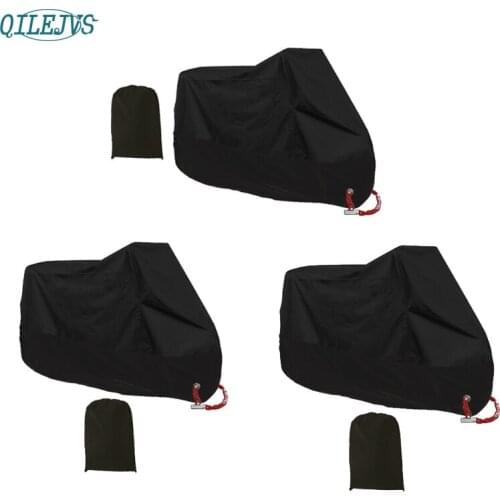 Hot Selling Waterproof Outdoor Motorbike UV Protector Rain Dust Bike Motorcycle Cover L/XL/2XL for motorbikes ATV Scooters AUG17