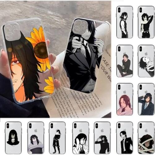 MaiYaCa My hero academia aizawa shouta anime Phone Case for iPhone 11 12 pro XS MAX 8 7 6 6S Plus X 5S SE 2020 XR case