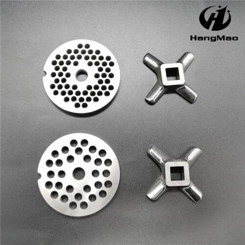 Ss304 8# 2 Pieces Meat Grinder PartsBlade Mincer Knife food processor combine blade KW658522 Fit Kenwood bosch MFW67440