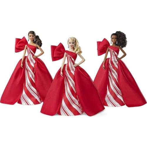 American legal import 2018 rare edition holiday Barbie Barbie birthday gift girl toys