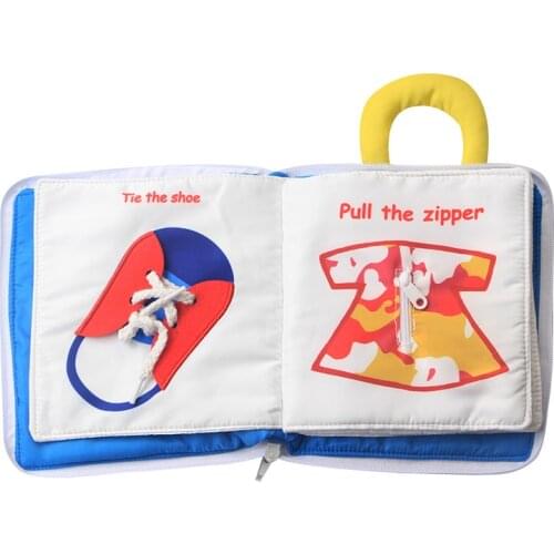 0-36 Months Baby Soft Cloth Book Toy Funny Puzzle Infant Early Education Toy Game Book Cognitive Common Sense Newborn Bed Toys