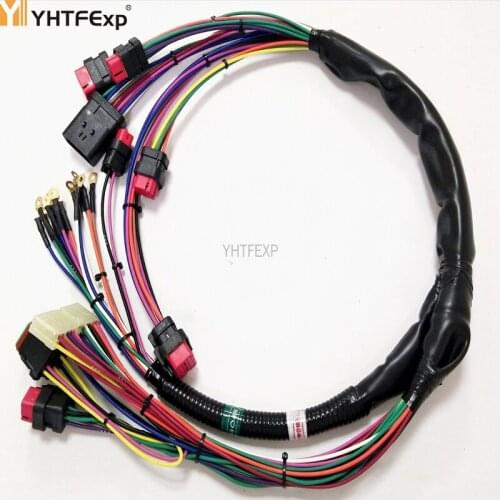 CATERPILLAR 320D RIGHT OPERATION PLATFORM WIRING HARNESS C6.4 EFI ENGINE HIGH QUALITY PART NO 259-4877 251-0579