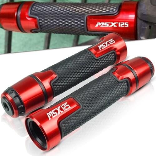 CNC Motorcycle handlebar grip ends handles Motorbike handlebar grips FOR Honda MSX125 Grom MSX 125 2014 2015 2016 2017 2018 2019