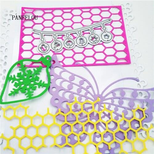 PANFELOU Easter flag Scrapbooking DIY Halloween Embossing mould card paper die stencils punch Metal cuts dies cutting