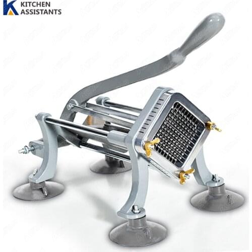 ST1S Commercial food grade manual vegetable tools potato chips cube slicer stainless steel blade for Potato french fry cutters