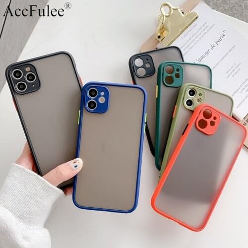 Shockproof Matte Translucent Phone Case For Oneplus 9 8T 8 Pro 7T 7 6T One Plus Nord N10 N100 Cover Coque