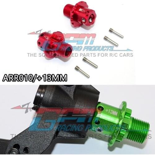 RC Car Parts GPM ARRMA 1/8 KRATON SENTON TYPHON TALION 6S Upgrade Accessories Metal Aluminum Alloy Lengthened 13MM Hex Connector