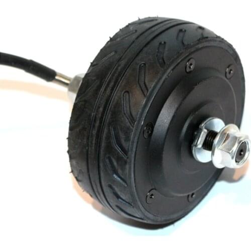250W 24V -36V, 4 inch bilateral open gear hub motor, suitable for electric scooter, push model power