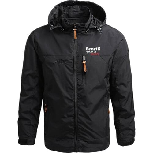 Benelli TRK 502X 2021 New Comfortable Printing Custom Movement Fitness Windproof Style Men Zipper Long sleeve Leisure Jackets