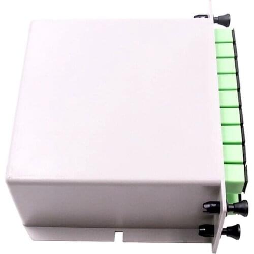 Free deliveryHigh Durability 1x16 Splitter LGX Box Cassette Card Inserting SC/APC PLC splitter Module 1:16 16 Ports PLC Splitter
