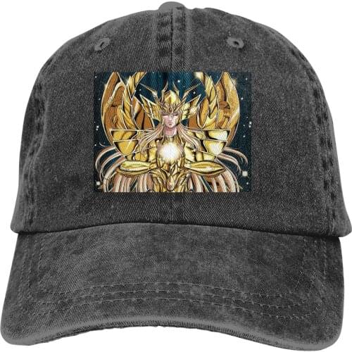 Virgo Shaka The Baseball Cap Peaked capt Sport Unisex Outdoor Custom Saint Seiya Soul of Gold Japanese Anime Hats