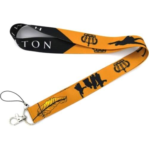 Broadway Musical Keychain Lanyard For Keys USB Gym ID Card Mobile Phone Badge Holder Neck Strap Keyring Hanging Rope Accessories