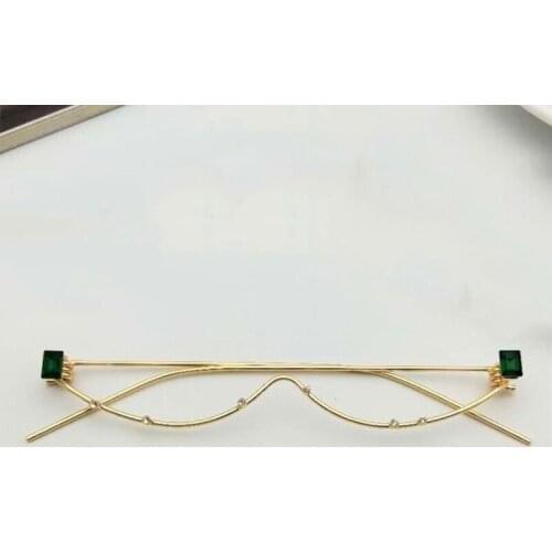 Veshion Decorative Frames Without Lenses Women Trending Styles Designer Fashion Crystal Diamond