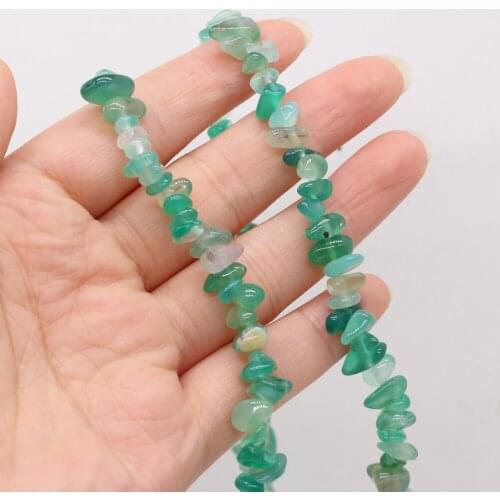 Exquisite Beads Natural Stone Aventurine Gravel Beaded for Jewelry Making Charm DIY Necklace Bracelet Accessories 5-8mm