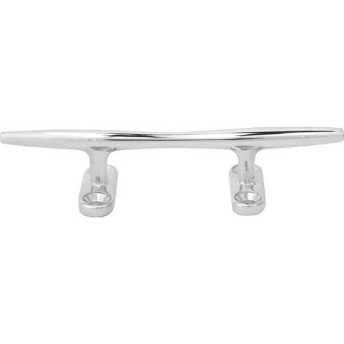 316 Stainless Steel Marine Nail Mirror Polished Stainless Steel Cleats for Yacht Kayaking Marine Accessories(4 Inches) Retail