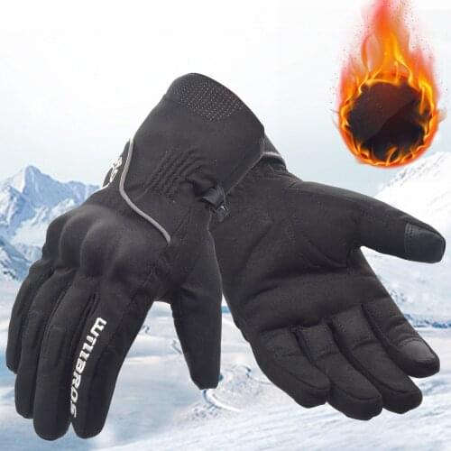 Motorcycle Willbros Gloves Motocross Motorbike Guantes Keep Warm Winter Waterproof Windproof Luvas Mens Woman Unisex