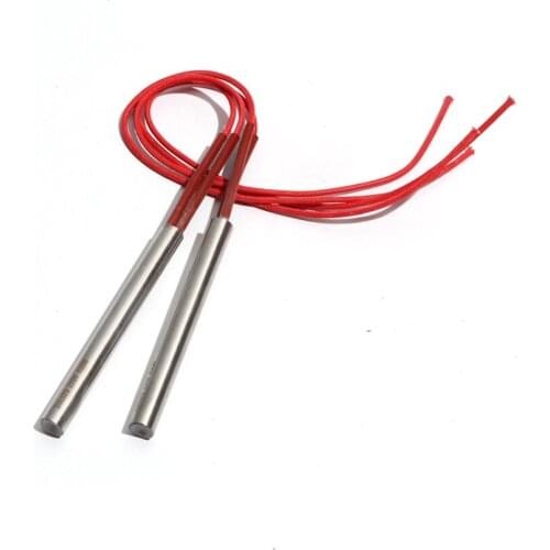10PCS 14mm 98~115mm 201SUS Single-End Heating Pipe Tubular Heater 110/220/380V 340/350/360/380/400W Electric Element