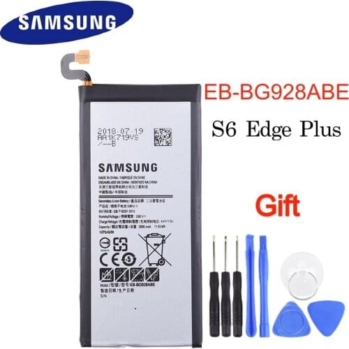 Original Samsung Phone Battery EB-BG928ABE 3000mAh For Samsung Galaxy S6 Edge Plus G928 G928F G928G G928T G928A G928I G928S