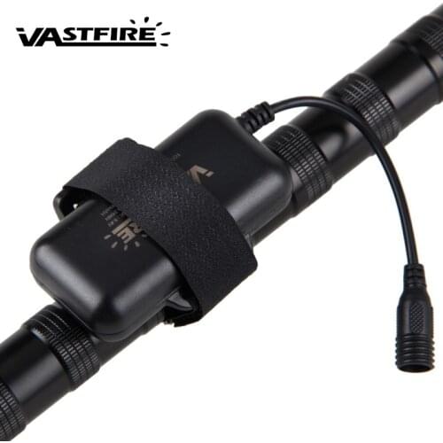 Front Bike Light Power Source 8.4V 5200mAh Rechargeable Battery Pack Waterproof External Battery for Cycling