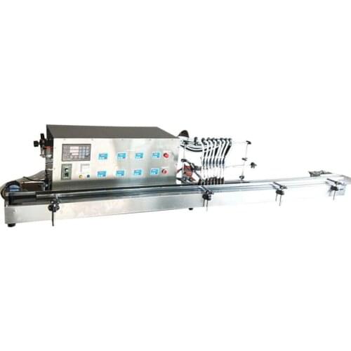 8 Heads Full Automatic Liquid Filling Machine 10-500ml STAINLESS