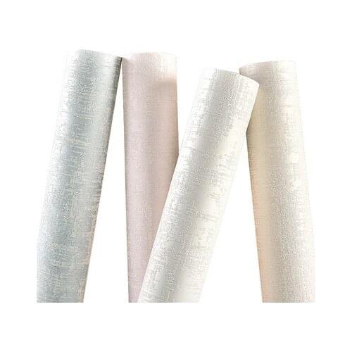 Simple Non-woven Bedroom Living Room Plain Wallpaper Self-adhesive 3D Imitation Diatom Mud Adhesive Home Decor Wallstickers