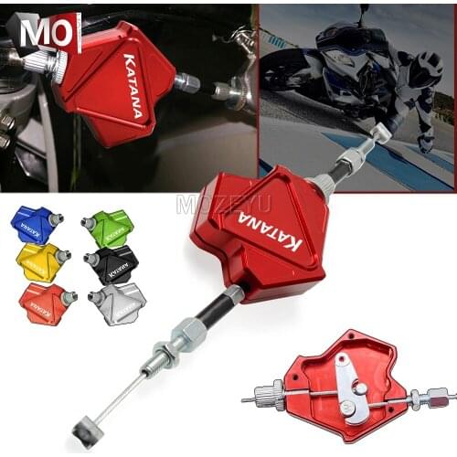 Motorcycle Stunt Clutch Lever Easy Pull Cable System For Suzuki GSX-F GSXF 600 750 GSXF600 GSXF750 GSX600F GSX750F KATANA 98-06