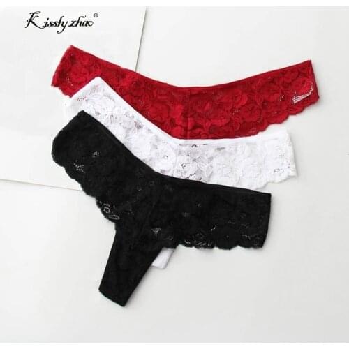 4XL~M Plus Size 2018 T-back Underwear Women Sexy Panties Female Seamless Lace Lingerie Women G String Thong