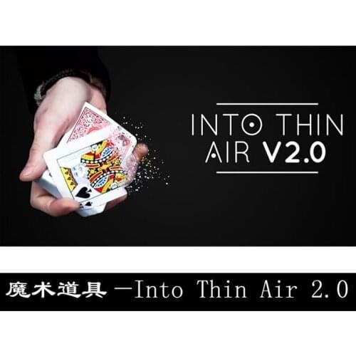 Into Thin Air 2.0 by Sultan Orazaly (DVD and Gimmick) Card Magic Tricks Close up Street Illusions For Professional Magicians