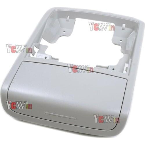 YCWIN OE Gray Overhead Roof Console Glass Spectacles Box Case Holder For VW Vento Jetta 6 MKVI MK6 11-14 5C6 868 837 Y20