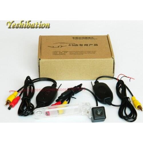 Yeshibation Wireless CCD Reverse Back Up Camera For KIA Sportage SL / Sportage R 2010~2015 Parking Camera License Plate Light