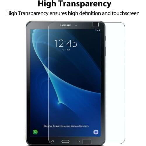 Tablet Tempered Glass Screen Protector Cover for Samsung Galaxy Tab A A6 10.1 (2016) T580 T585 Anti-fingerprint Protective Film