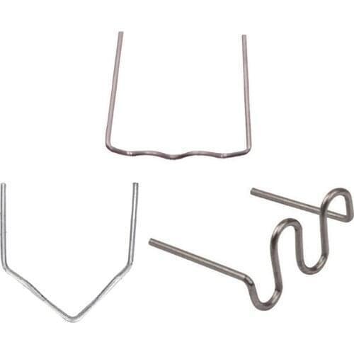 100pcs Automobile Plastic Bumper Welding Machine Repair Nails 0.8mm Stainless Steel Durable Repair Nails Machine Hot Melt Weldin