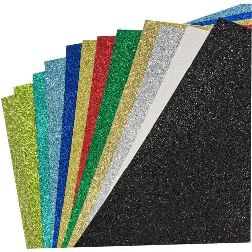 500Pcs/Carton Glitter Paper Free Shipping Made in China Colorful Glitter Paper For Crafts Party Decoration Glitter Paper Card