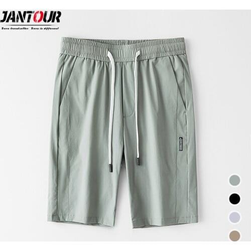 Jantour Brand 2021 Newest Summer Casual Shorts Mens Fashion Style Man Shorts Bermuda Beach Shorts Plus Size 28-38 Short Male