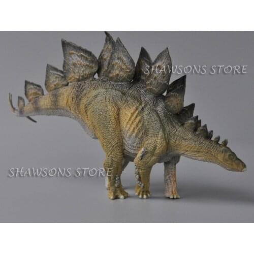 Prehistoric Jurassic Animal Model Toys 10" Stegosaurus Dinosaur Figure Miniature Replica
