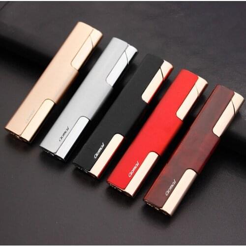 Lighters Smoking Electric Heating Wire Windproof Lighter Slim Metal Creative Lighter Mens And Womens Gifts