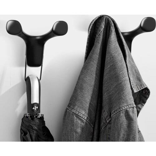 European-Style Horn Clothes Hooks Metal Key Holder Hanger Organizers Storage Room Decoration Accessories Wall Shelf Hangers