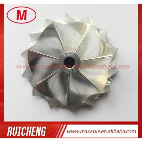 GT15-25 436131-0001 40.10/52.19mm 7+7 blades turbocharger billet/milling/aluminum 2618 compressor wheel