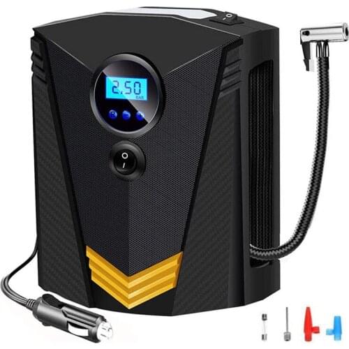 Digital Tire Inflator DC 12 Volt Car Portable Air Compressor Pump 150 PSI Car Air Compressor for Auto Car Motorcycles Bicycles