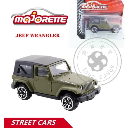 Majorette 1/64 Street Cars Series Cars JEEP WRANGLER Hot Pop Kids Toys Motor Vehicle Diecast Metal Model