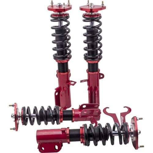 Coilovers Supension Kits for Toyota Corolla AE100 AE101 AE111 Shock Absorber Spring Dampering + top Mount Camber Plate