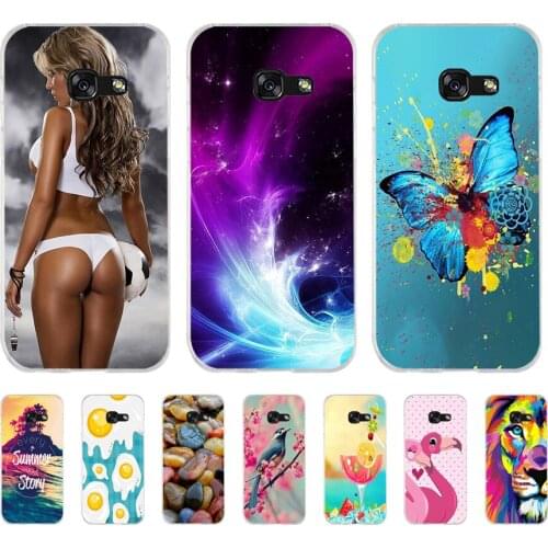 Soft Case For Silicone Back Cover For Cute Phone Cases Cover Bumper for Samsung Galaxy A3 A5 2015 2016 2017 A6 Plus 2018 case