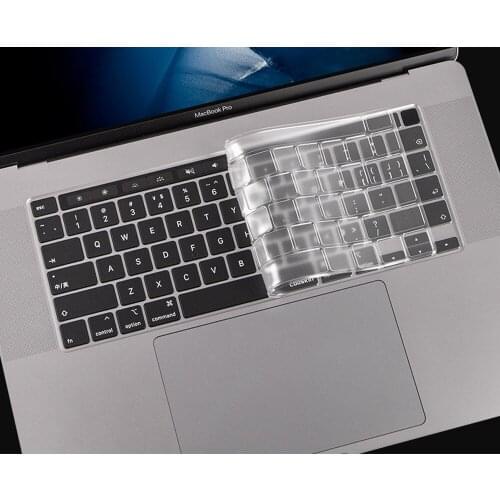 TPU Clear Protector Silicone Keyboard Cover for Macbook Air A1465 12 A1534 Pro A1502 A1278 A1398 Protective Film Anti Dust New