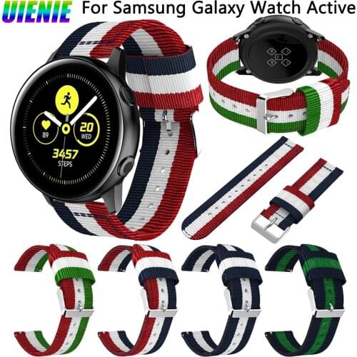 Frontier classic replacement strap for Samsung Gear S2 watchband For Samsung Galaxy Watch Active 20mm wristband accessories