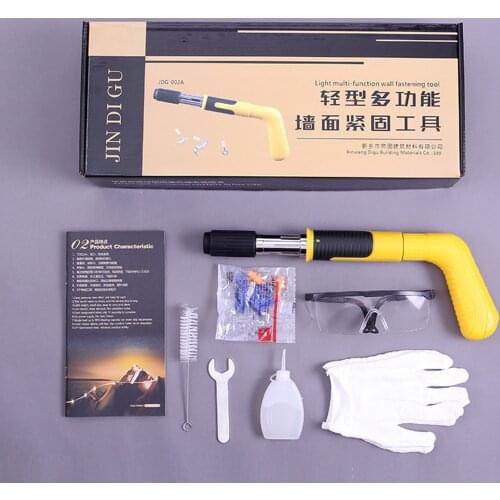 Hand Screw Spike Chain Nail Gun Adapter Screw Gun for Fixing Nailer Drill Woodworking Tool Cordless Power Drill Attachment