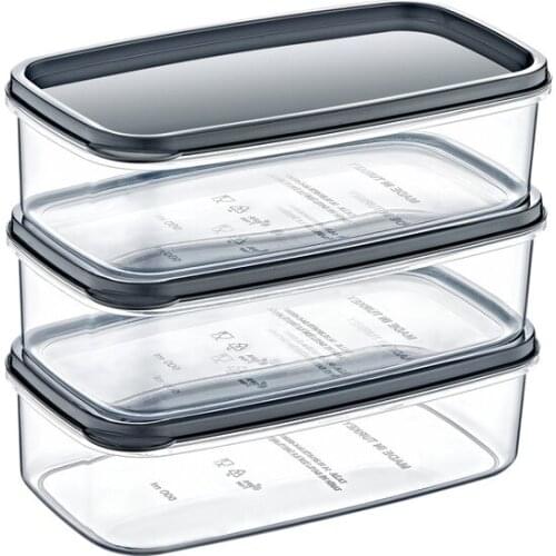 Modern Akay Sweet Transparent storage Container 3'lü organizer storage box органайзер rangement коробка для хранения