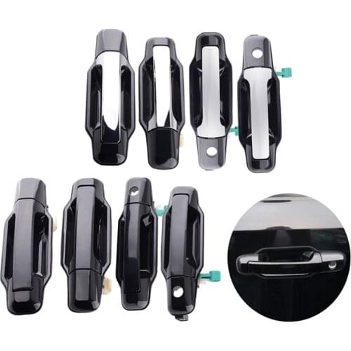 High Quality Car Front Rear Right Left Exterior Outside Door Handle Fits For Kia Sorento 2003-2009 Car Exterior Parts 1 PC Black