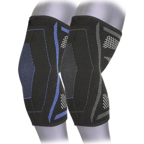 1 piece Nylon Knitted Elbow Support Breathable Basketball Football Sports Safety Volleyball Elbow Pad Elastic Elbow Supporter