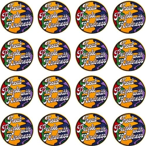 Prajna 10PCS Rainbow Letter Patches For Clothing Thermoadhesive Patches Gay Cartoon DIY Iron on Embroideried Patches on Clothes